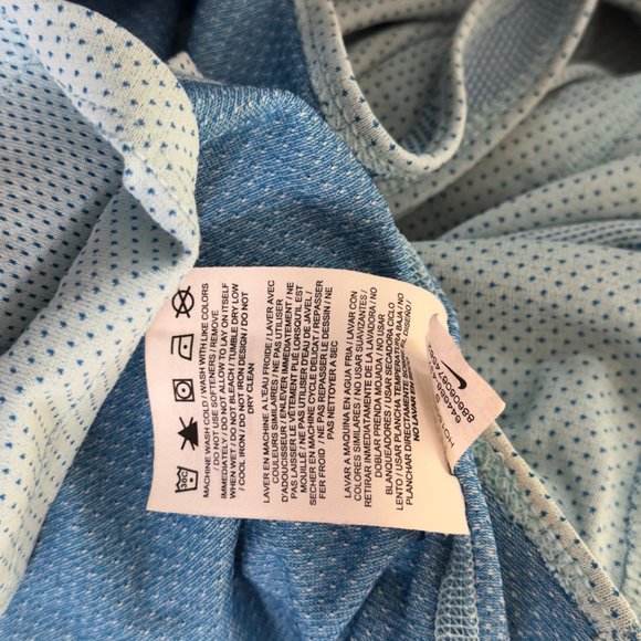 Womens Nike Dri-Fit Blue Racerback Light Weight Athletic Tank Top SIze Small - Picture 10 of 10